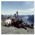 Norwegen Preikestolen 1993
