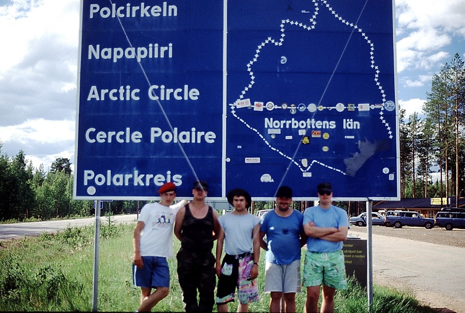 Schweden Polarkreis 1990